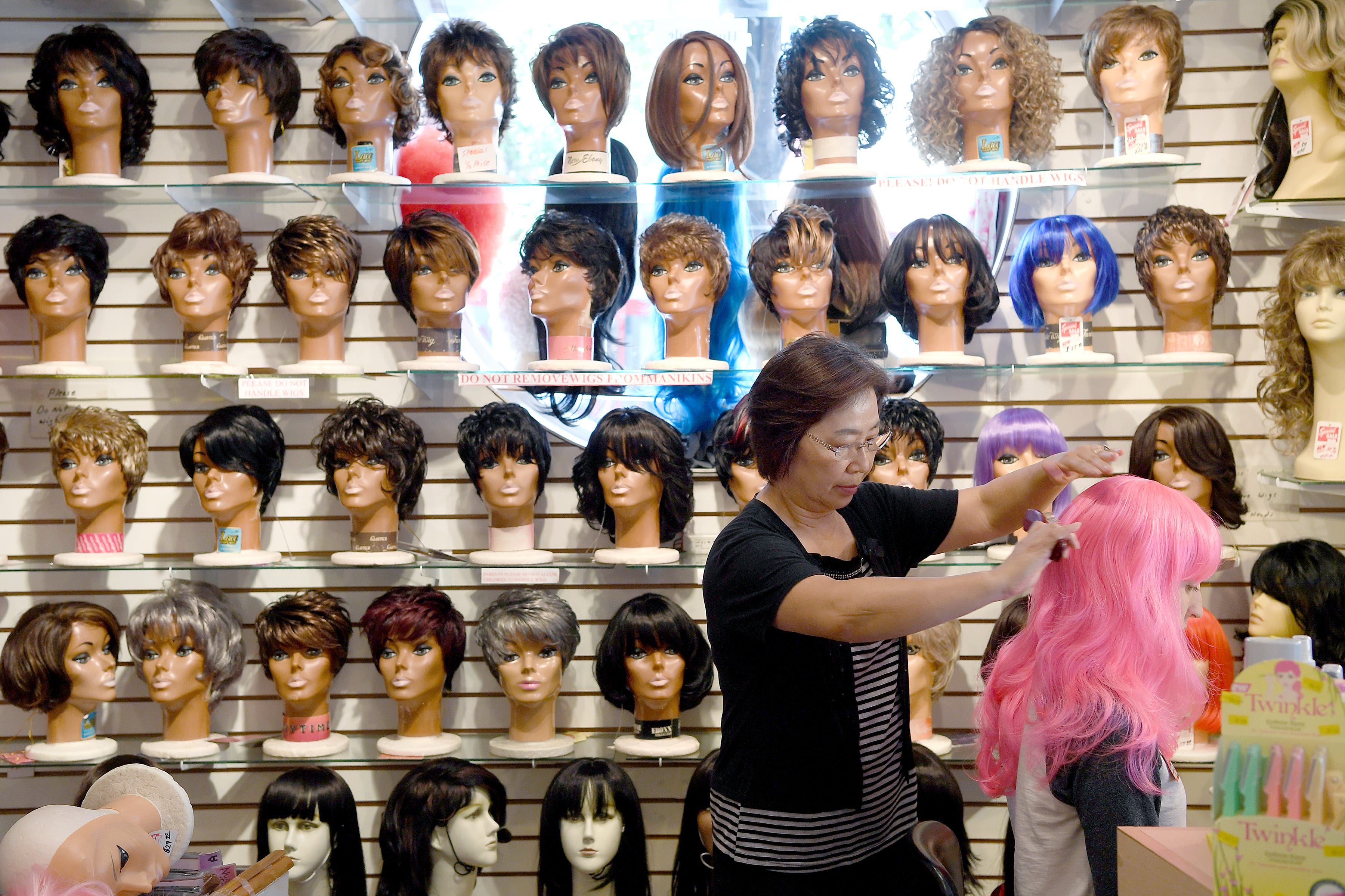 wig store downtown